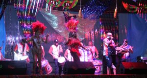 Grupo Grito de Carnaval no palco