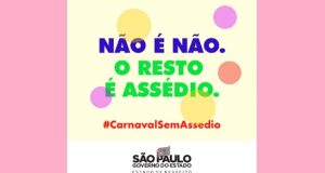 banner de campanha digital contra assédio no carnaval