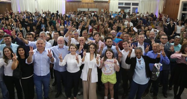 Josué Ramos lança Dra. Larissa pré-candidata a Prefeita de Vargem Grande Paulista