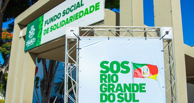 Fundo Social Osasco prorroga arrecadação de doações para vítimas das chuvas no Rio Grande do Sul