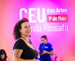 Dia Internacional dos Trabalhadores celebrando o oitavo aniversário do CEU das Artes Camila da Silva Rossafa