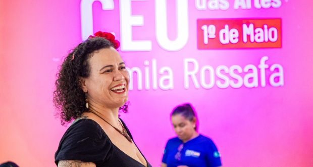 Dia Internacional dos Trabalhadores celebrando o oitavo aniversário do CEU das Artes Camila da Silva Rossafa
