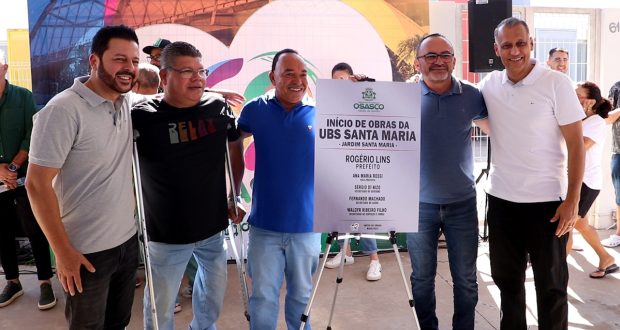 Câmara Municipal de Osasco prestigiou as celebrações do início das obras da nova UBS do Jardim Santa Maria - Fotos: Bruno Leal