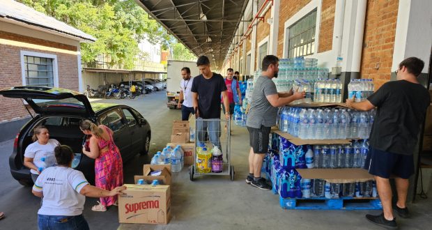 Mais de 60 caminhões e 10 voos com produtos chegaram ao local; Arrecadação é considerada recorde no Fundo Social de SP