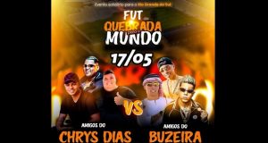 Evento solidário Fut da Quebrada para o Mundo acontece nesta sexta-feira (17/5)