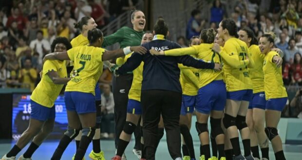 A seleção brasileira feminina de handebol fez uma estreia impecável na Olimpíada de Paris ao derrotar a Espanha