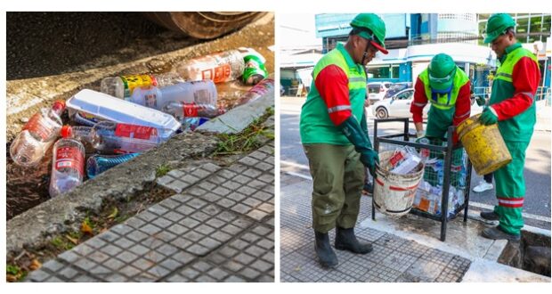 Osasco inicia testes com grades de retenção de lixo nas bocas de lobo da cidade