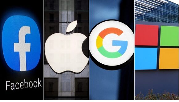 Facebook, Apple, Google e Microsoft