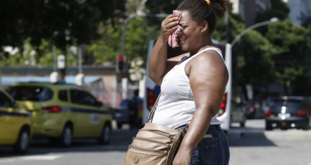 As temperaturas podem ultrapassar os 40 °C em algumas regiões.