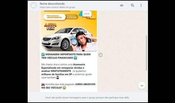 Brecha no app permite adição de usuários a grupos de spam, afetando até quem tem o aplicativo configurado para permitir a entrada em grupos apenas por contatos conhecidos.