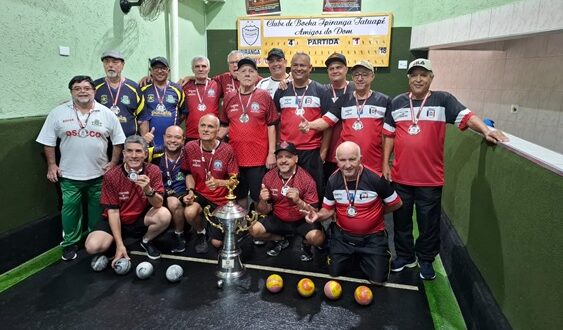 Campeonato Metropolitano 2024 de Bocha Rafa na Cancha do Ipiranga, no Tatuapé