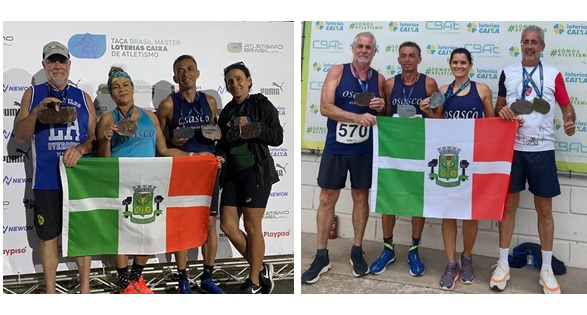 A equipe de atletismo da FAE Osasco participou da IV Taça Brasil Master de Atletismo, em Bragança Paulista