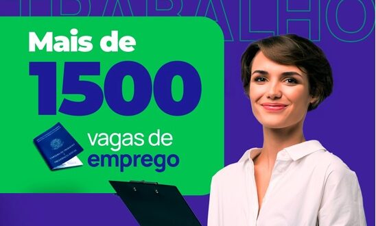 Prefeitura oferece mais de 1500 vagas de emprego, com destaque para oportunidades que pedem ensino médio