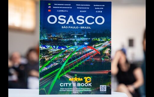 Lançamento da edição 2024/25 da revista City’s Book Osasco