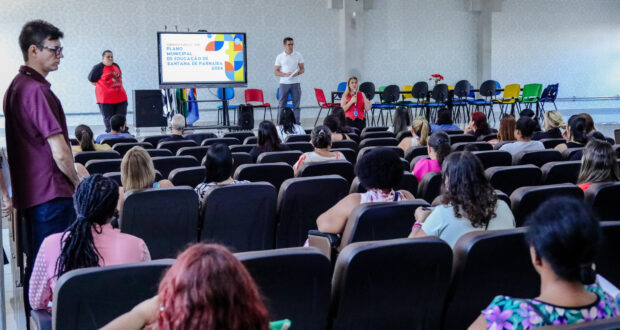 O evento foi realizado no auditório da Secretaria de Educação