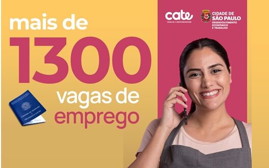 Capital tem mais de 1,3 mil vagas de emprego nesta semana, com salários de até R$ 4.362