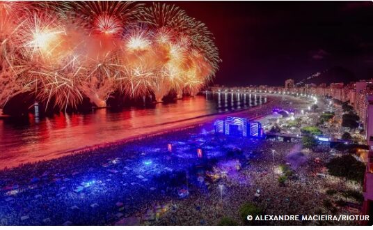 Rio, SP, Balneário e Fortaleza lideram destinos nas festas da virada