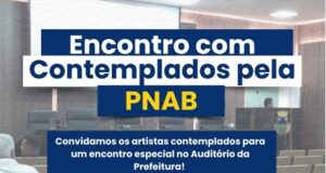 Prefeitura de Cotia realiza reunião com artistas contemplados pela PNAB