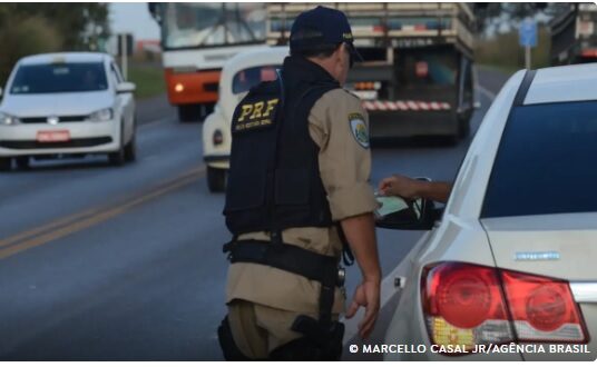 Velocidade e ingestão de álcool serão focos da fiscalização da PRF