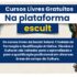 Estão abertas as inscrições para diversos cursos livres on-line, totalmente gratuitos, para interessados no setor cultural.