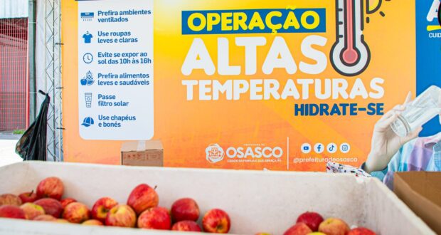 Prefeitura de Osasco retoma operação altas temperaturas no Centro