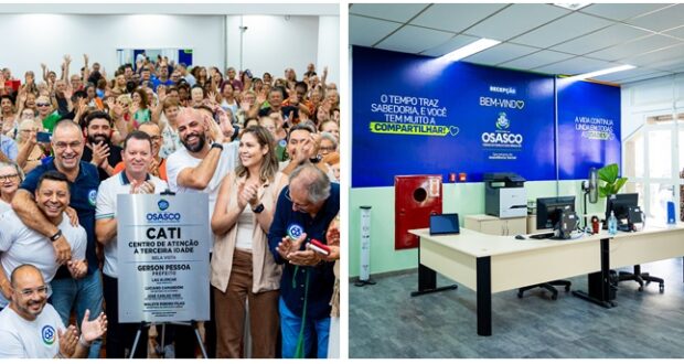 O prefeito de Osasco, Gerson Pessoa, entregou a reforma do Centro de Atenção à Terceira Idade – CATI (Rua Dom Ercílio Turco, 180 – Bela Vista)