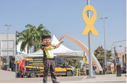O tema deste ano do Maio Amarelo é “Desacelere. Seu bem maior é a vida”
