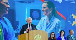 O presidente Lula durante o lançamento da iniciativa: "O povo tem pressa, a periferia tem pressa e as pessoas das cidades menores têm pressa"