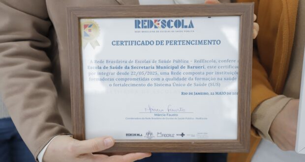 O reconhecimento representa um avanço significativo na consolidação da ESP-Barueri como espaço estratégico para a formação de profissionais do Sistema Único de Saúde (SUS)