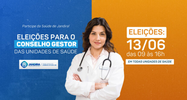 Participe das eleições do Conselho Gestor de Saúde em Jandira e fortaleça o diálogo entre população e gestão pública.