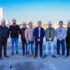 Prefeito em exercício de Osasco, Lau Alencar, visita obras da Cidade da Polícia ao lado de equipe técnica e secretaria de Segurança.
