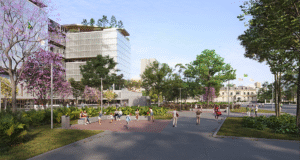 Reprodução de como será o Centro Administrativo Campos Elíseos.