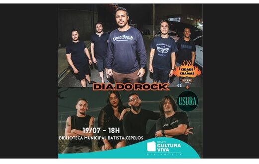Dia do Rock será comemorado em Cotia com shows gratuitos