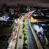 Prefeito de Osasco entrega nova iluminação na Av. Transversal Norte, com 152 luminárias instaladas em 4 km na zona Norte da cidade.