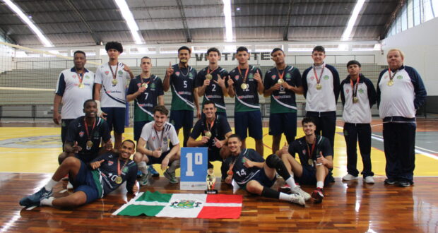 Vôlei masculino sub 21 de Osasco é campeão dos Jogos Regionais