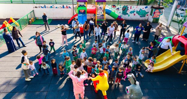 Atividades lúdicas e educativas garantem diversão da garotada no programa Férias na Escola