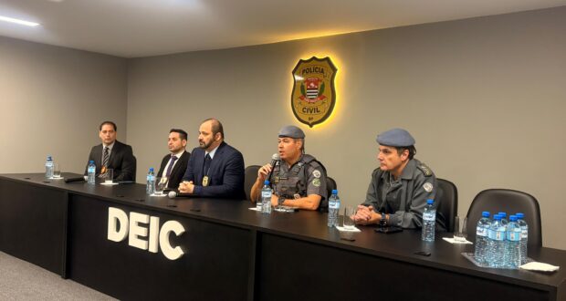 Paralelamente ao trabalho da PM, Polícia Civil, por meio do Deic, segue investigando os casos de depredações