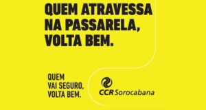 Sorocabana promove ação na Raposo Tavares com orientações sobre travessia segura em comemoração ao Dia do Pedestre, nesta sexta (8).