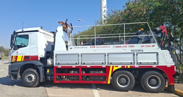 Sorocabana garante segurança em 460 km de rodovias com serviço de Guincho Pesado 24h, pronto para atender motoristas em qualquer situação.