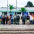 Prefeitura de Osasco realiza a 422ª edição do Programa Nossa História em frente ao Paço Municipal, com ato cívico e cultural.