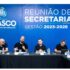 Gerson Pessoa e vice Lau Alencar reuniram secretários em Osasco para avaliar ações, resultados e planejar próximos meses.