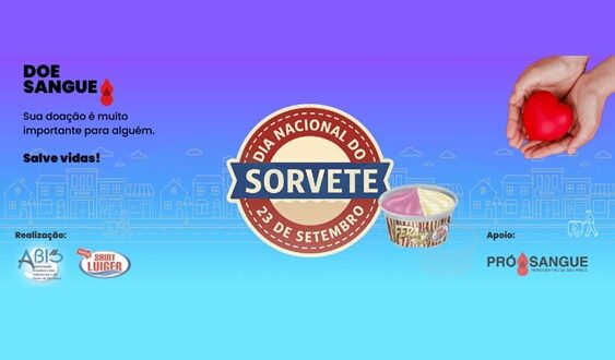 Evento Sorvete Solidário celebra doadores de sangue com apoio da ABIS, Fundação Pró-Sangue e parceria da marca Saint Luiger.