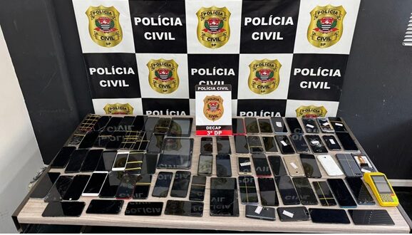 Secretaria da Segurança de SP notifica 700 pessoas por celulares com restrição criminal em nova fase do Programa SP Mobile.