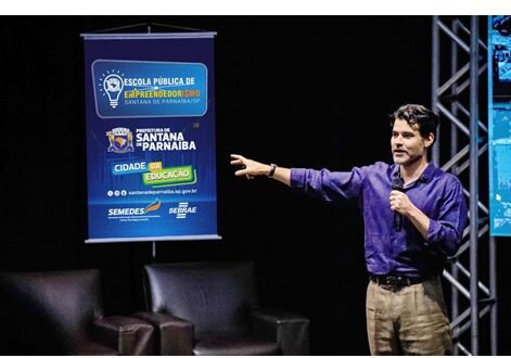 Santana de Parnaíba e Sebrae inauguram a primeira Escola Pública de Empreendedorismo do Brasil para apoiar e formar novos empreendedores.