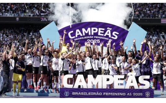 Com gol de Thaís Ferreira, Corinthians derrota Cruzeiro por 1 a 0 e conquista o heptacampeonato da Série A1 do futebol feminino.