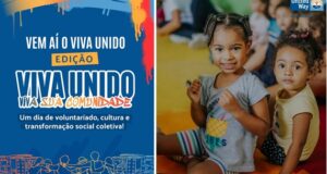 United Way Brasil realiza 23ª edição do Viva Unido em Jabaquara, com mais de 300 voluntários impactando 1.700 pessoas.