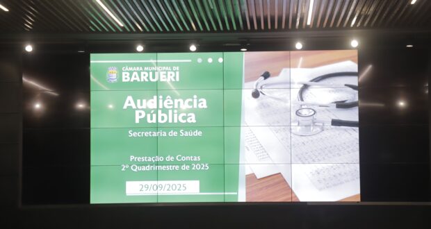 Barueri apresentou balanço do 2º quadrimestre da Saúde, com 73 mil ausências registradas em consultas e exames.