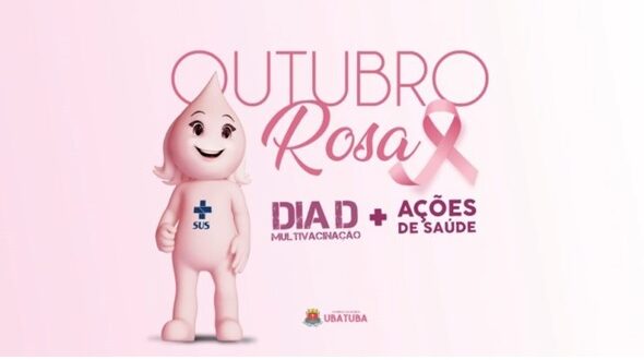 Ubatuba realizou o Dia D Outubro Rosa e Multivacinação em 20 UBS’s, ampliando a prevenção e o acesso aos serviços de saúde.