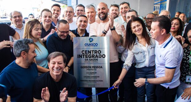 Prefeito Gerson Pessoa inaugura Centro Integrado da Saúde em Osasco, com CAPS, SAD, Consultório na Rua e Centro de Aperfeiçoamento.