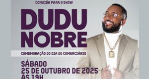 Sesc Osasco realiza evento gratuito com Dudu Nobre e DJ Kombossa no Dia do Comerciário, com arrecadação para o Mesa Brasil.